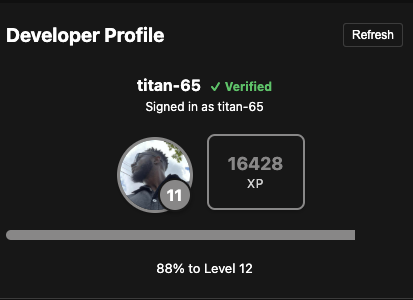 Developer Level